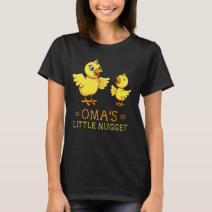 Camiseta Oma Little Nugget Pintinho Alemanha Alemanha Avô