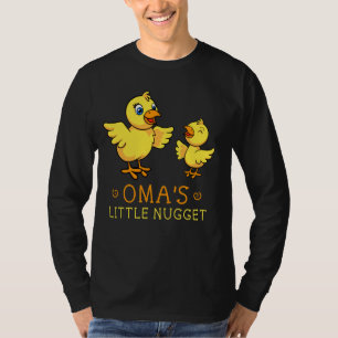 Camiseta Oma Little Nugget Pintinho Alemanha Alemanha Avô
