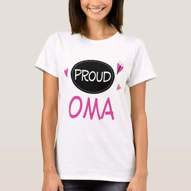 Camiseta Oma orgulhoso (Frente)