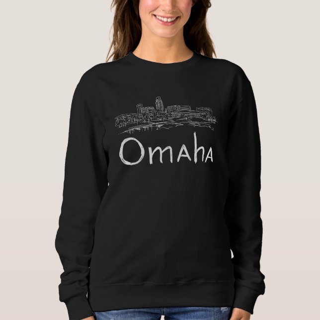 Camiseta Omaha City Nebraska souvenir  for men women 1 (Frente)