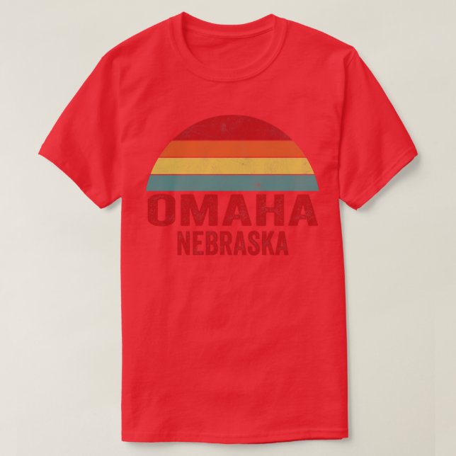 Camiseta Omaha Nebraska (Frente do Design)