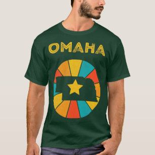 Camiseta Omaha Nebraska Vintage angustiou Souvenir