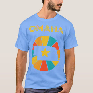 Camiseta Omaha Nebraska Vintage angustiou Souvenir 1