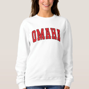 Camiseta Omaha Nebraska Vintage College Style Sweet