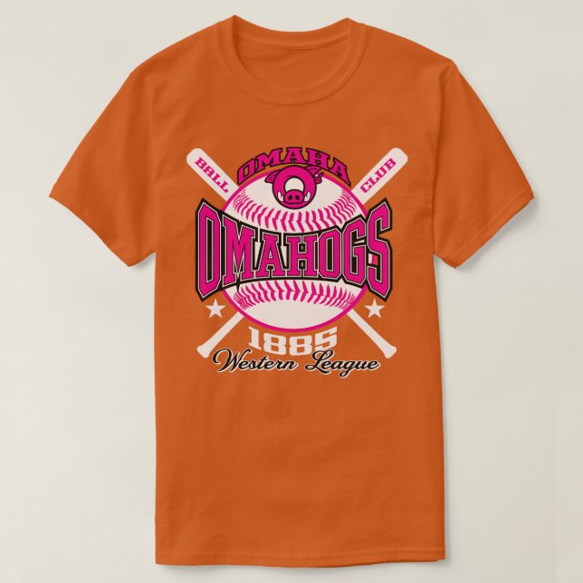 Camiseta Omaha Omahogs (Frente do Design)