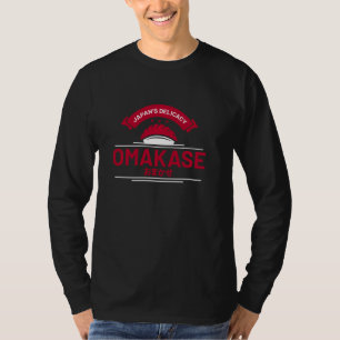 Camiseta Omakase - Cuisina Da Comida Japonesa Para Comida J