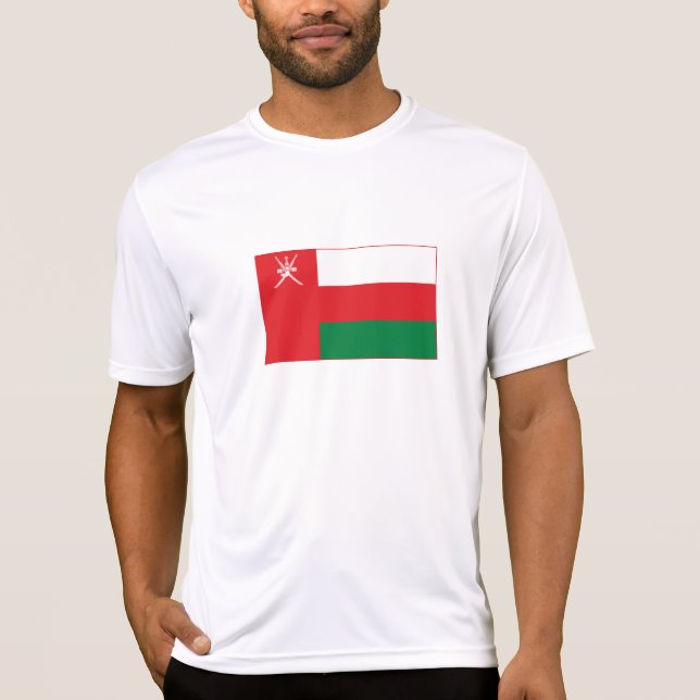 Camiseta Oman Flag (Frente)