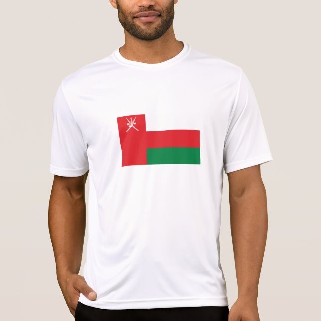 Camiseta Oman Flag (Frente)