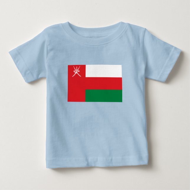 Camiseta Oman Flag (Frente)