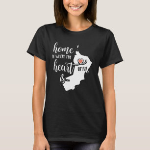 Camiseta Oman Gift - O lar é onde está o coração!
