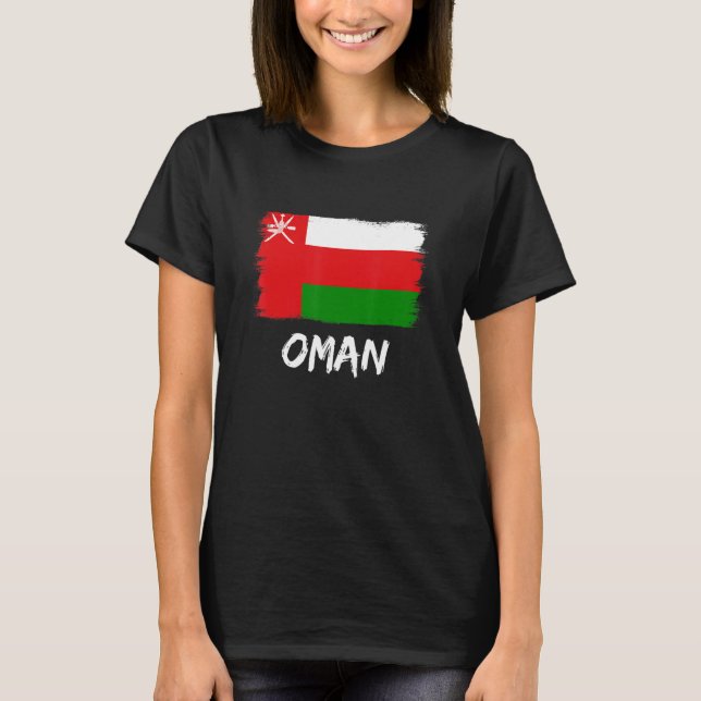 Camiseta Omani Flag Oman (Frente)