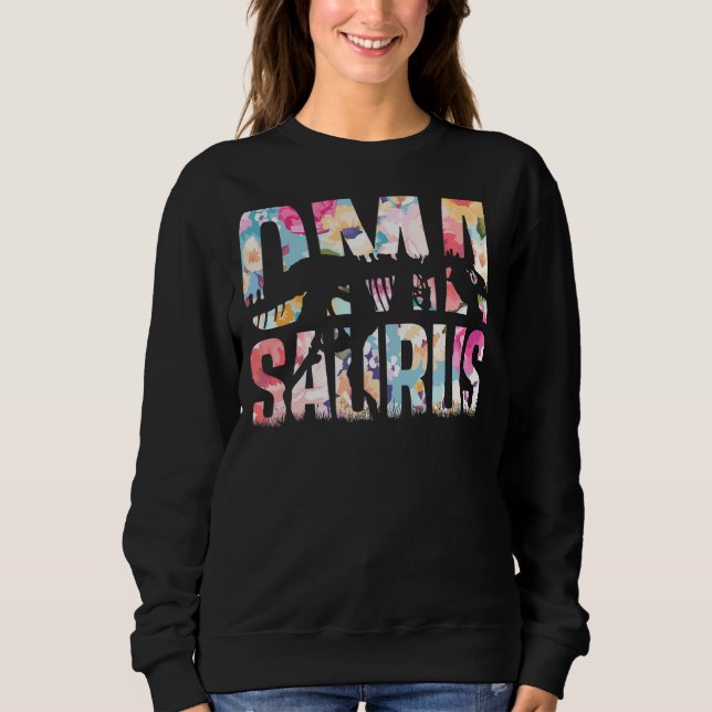 Camiseta Omasaurus Rex Avó Dinossauro Rex Oma Saurus (Frente)