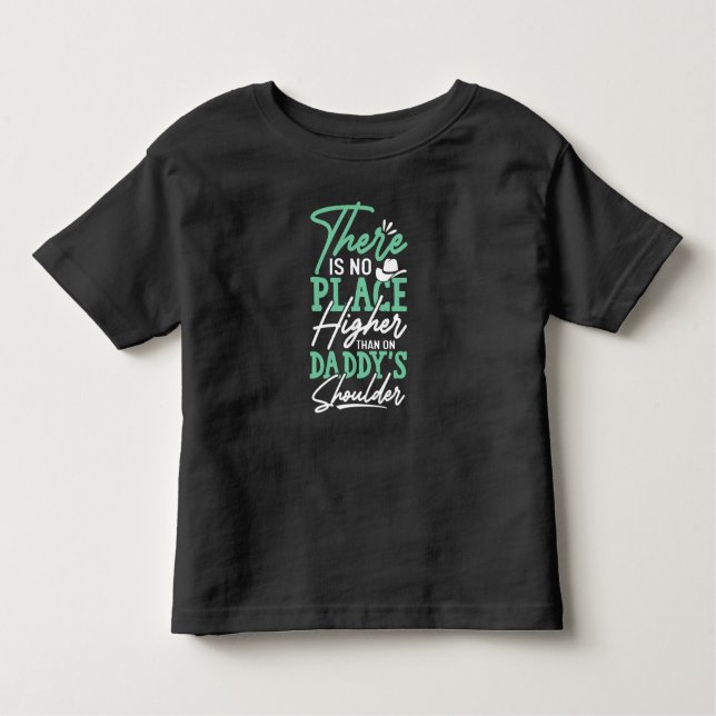Camiseta Ombro do pai - Seguro e Amado (Frente)