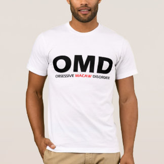 Camiseta OMD - Perturbação Obsessiva do Macaw
