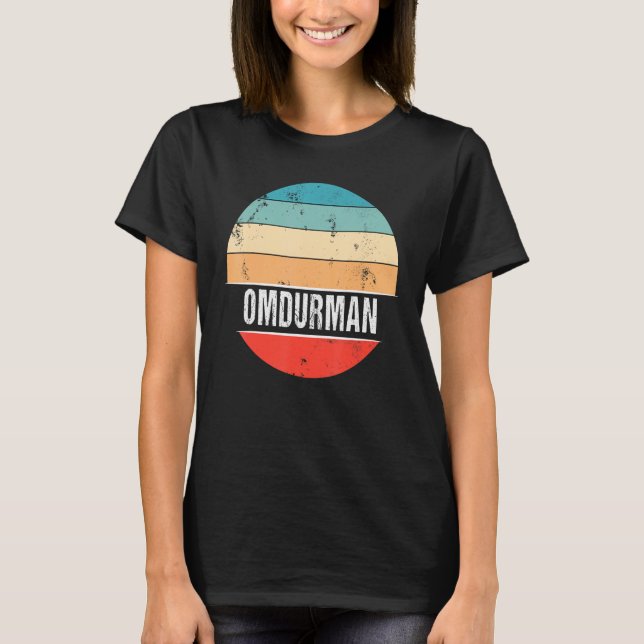 Camiseta Omdurman Sudan City Trip 1 (Frente)