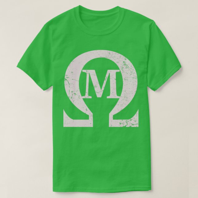 Camiseta Omega Mu (Frente do Design)