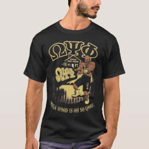 Camiseta Omega Psi Phi Omegawood