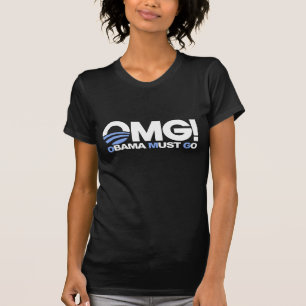 Camiseta OMG! Obama deve ir