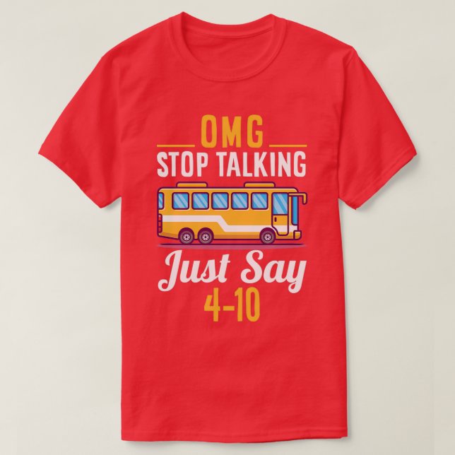 CAMISETA OMG PARE DE FALAR SÓ DIGA (Frente do Design)