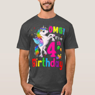 Camiseta OMG São as Minhas Garotas do Quarto Aniversário Un