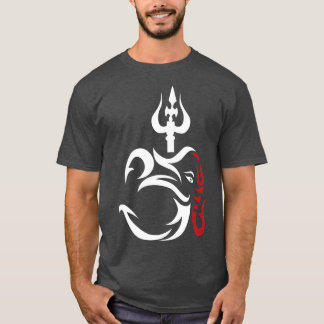 Camiseta OMGanesha e Lorde Shiva Divino Tridente Trishul