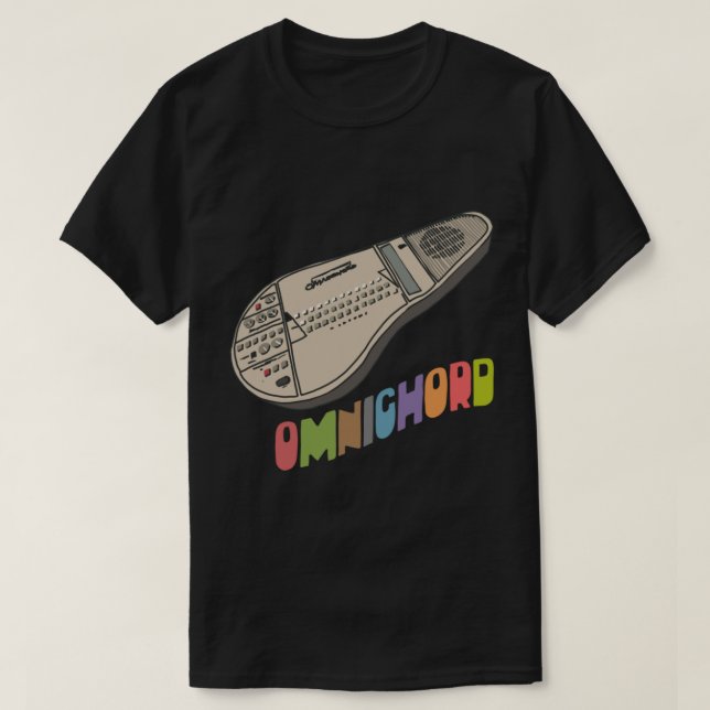 Camiseta Omnichord Omnichord Synth Design (Frente do Design)