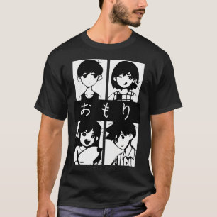 Camiseta Omori (Omori Kel Aubrey Und Hero) Clássico