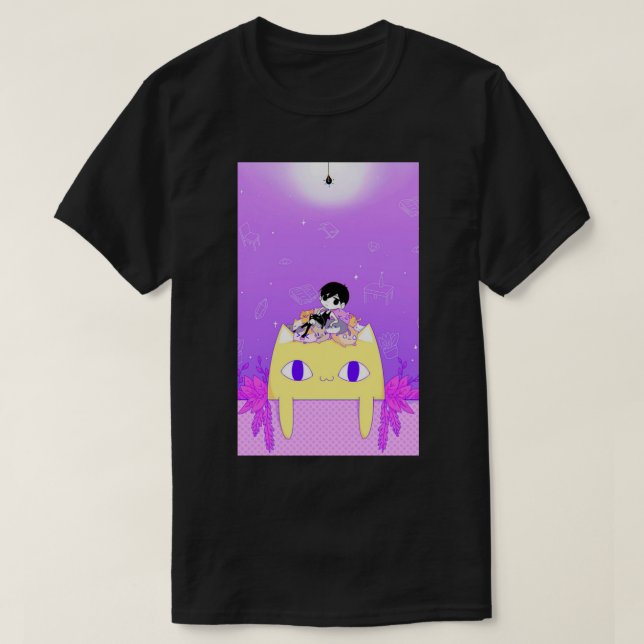 Camiseta omori Sticker.png (Frente do Design)