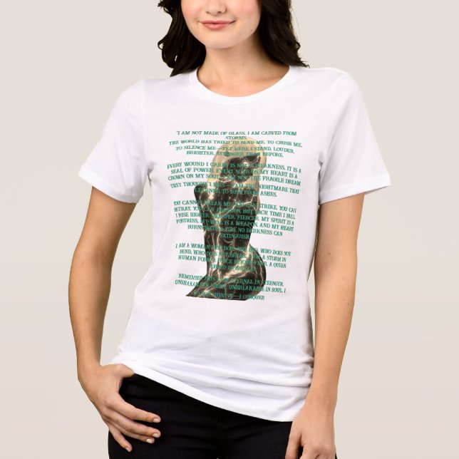 Camiseta omrani The Unquebrable Woman's (Frente)