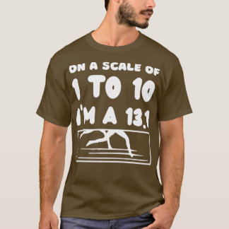 Camiseta On A Scale Of 1 To 10 Ix27m A 131 Marathon Running