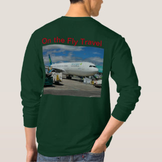 Camiseta On The Fly Travel Air Lingus Manga Longa