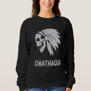 Camiseta Onathaqua Nativo Índio Americano Nascido Liberdade