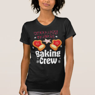 Camiseta Oncologia Enfermeira Baking com família de Tripula