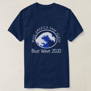 Camiseta Onda Azul "Torne a América Sane Novamente" Democr