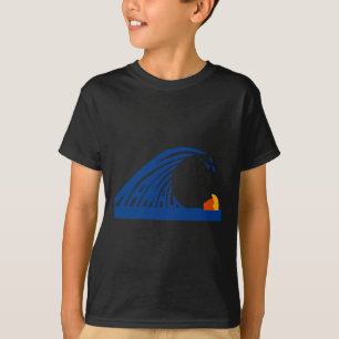 Camiseta Onda Bonita da Onda Azul Kamala para Kamala Divert