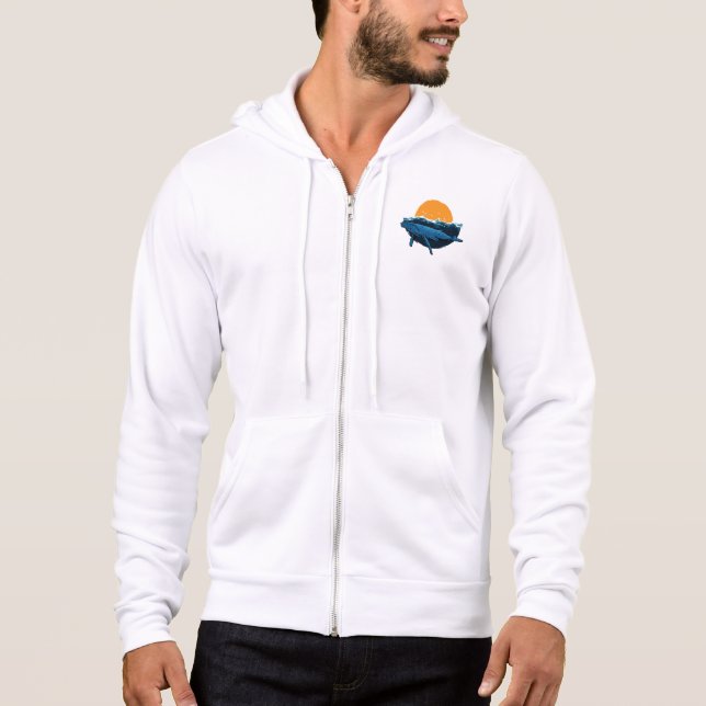 Camiseta Onda de baleia (Frente)