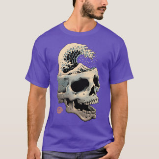 Camiseta Onda de crânio