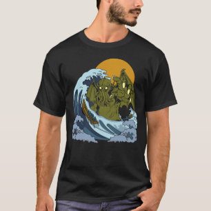 Camiseta Onda de Cthulhu