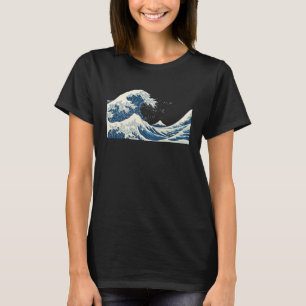 Camiseta Onda de excelente de Kanagawa Katsushika Hokusai S