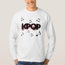 Onda de ícones de música coreanos do K-Pop