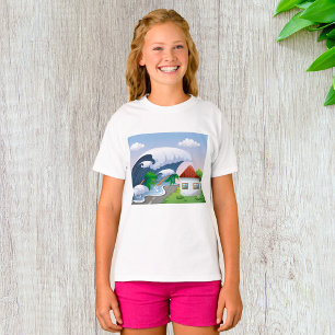 Camiseta Onda de Tsunami