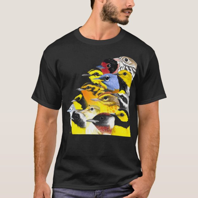 Camiseta Onda De Warblers (Frente)