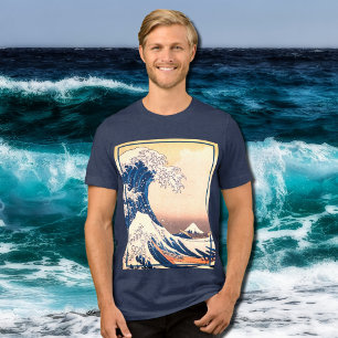 Camiseta Onda do Excelente - Arte japonesa