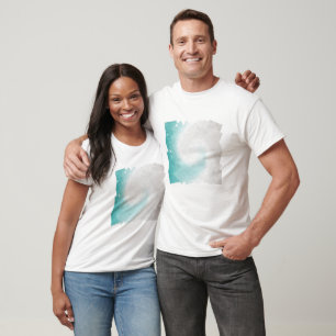 Camiseta Onda oceânica