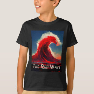 Camiseta Onda Vermelha Está Chegando Voto Republicano