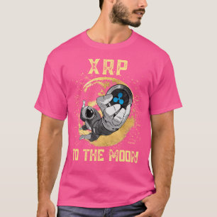 Camiseta Onda Xrp Hodl Criptomoeda Xrp Para A Lua