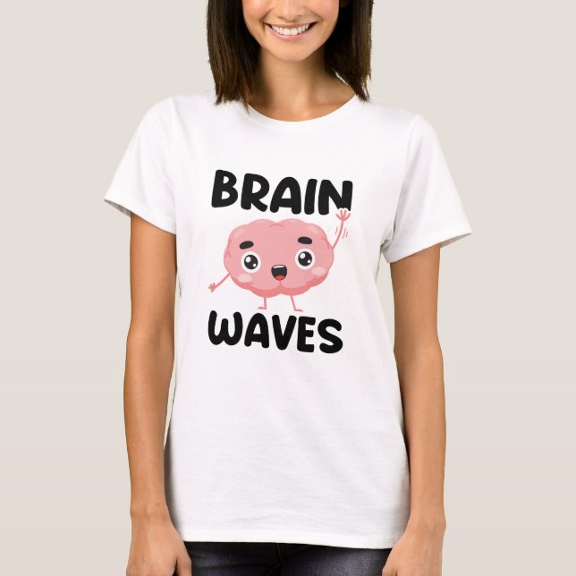 Camiseta Ondas cerebrais (Frente)