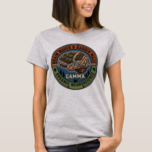 Camiseta Ondas Cerebrais Vintage Jardim Labirinto Neuroci