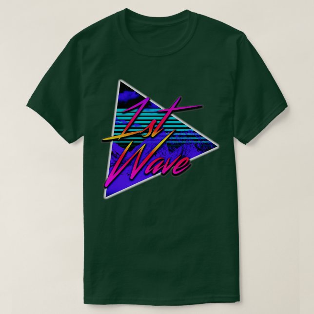 Camiseta Ondas de 1rua Nova Onda 2 (Frente do Design)