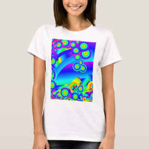 Camiseta Ondas de abstrato Oceano